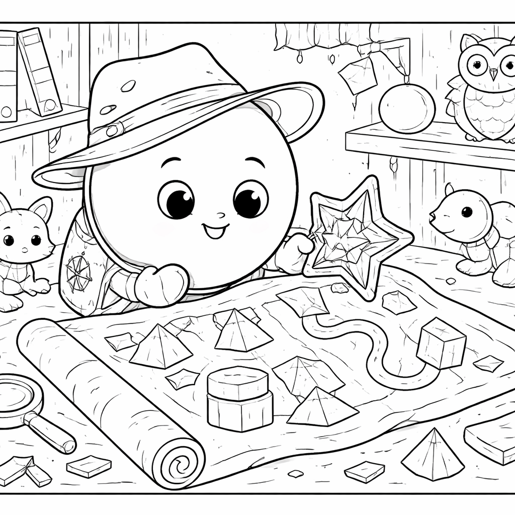 Neugieriger Formenentdecker