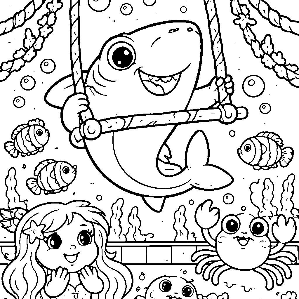 Tiburón Artista de Circo