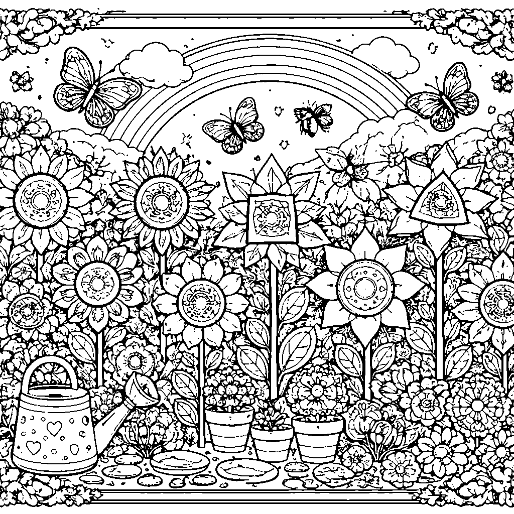 Giardino di Forme Colorato