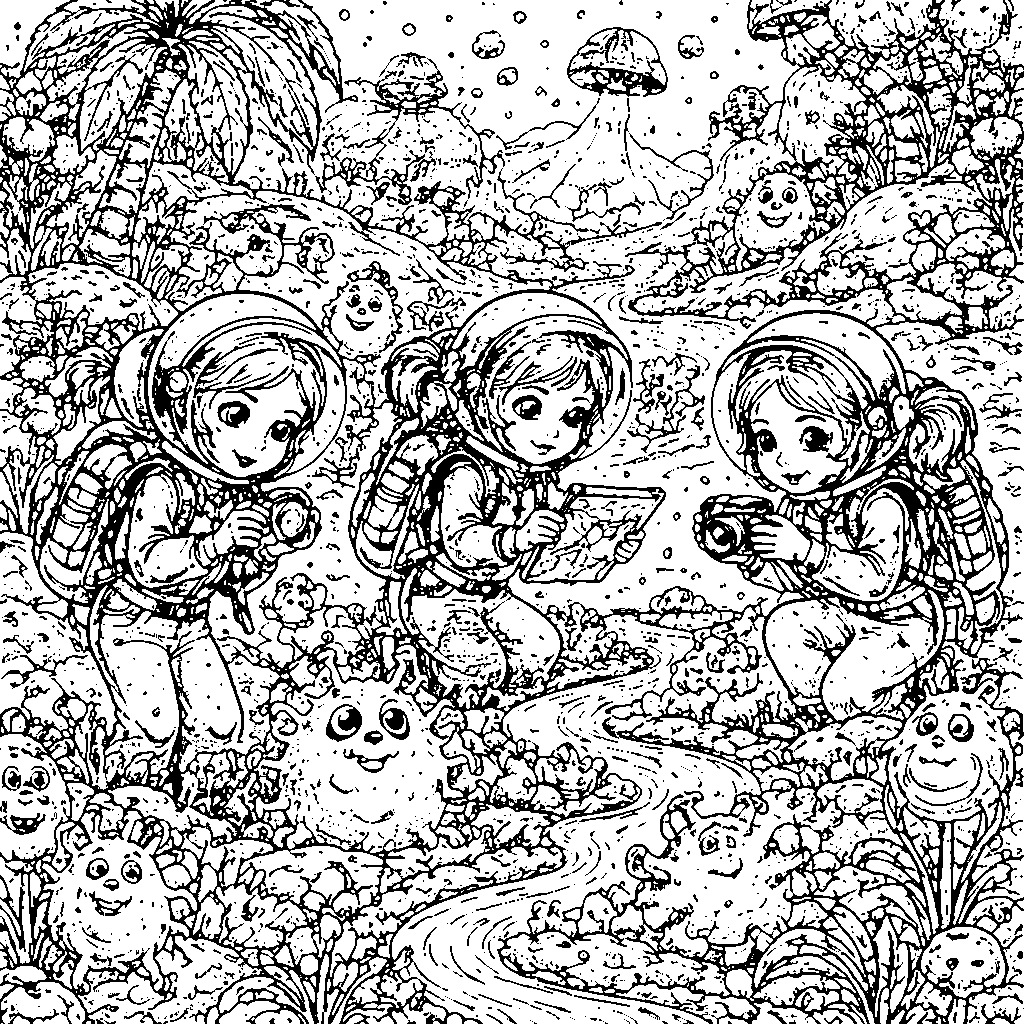 冒険好きな女の子たちの探検