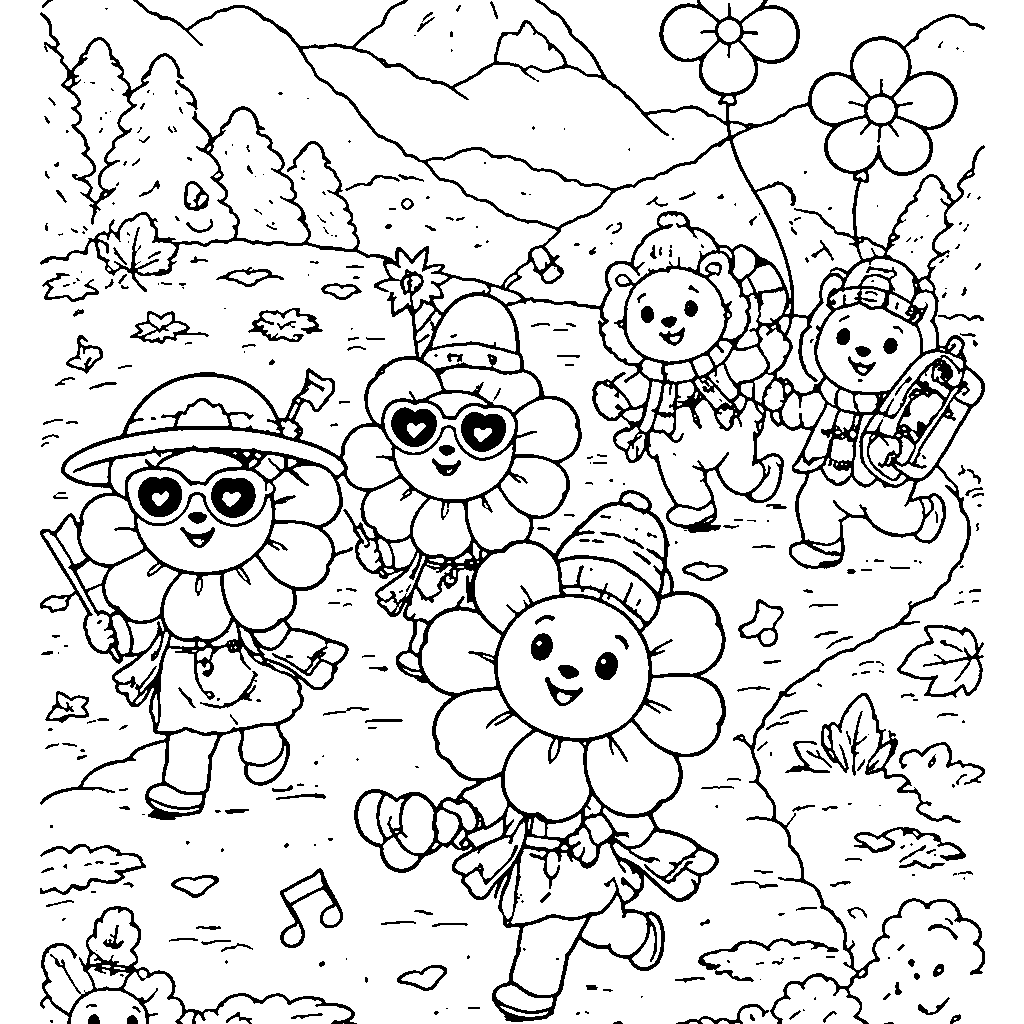 Bloemenparade met Dierenvrienden