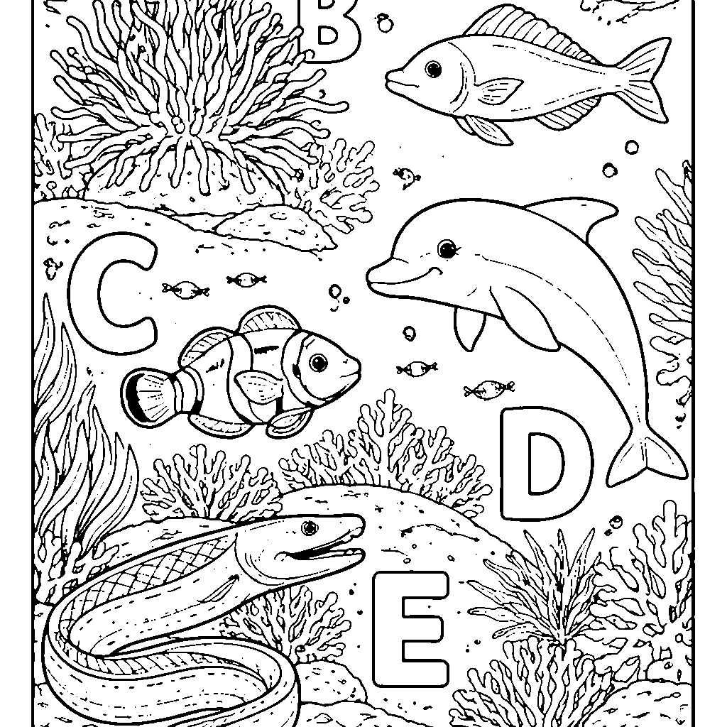 Onderwater Alfabet Avontuur