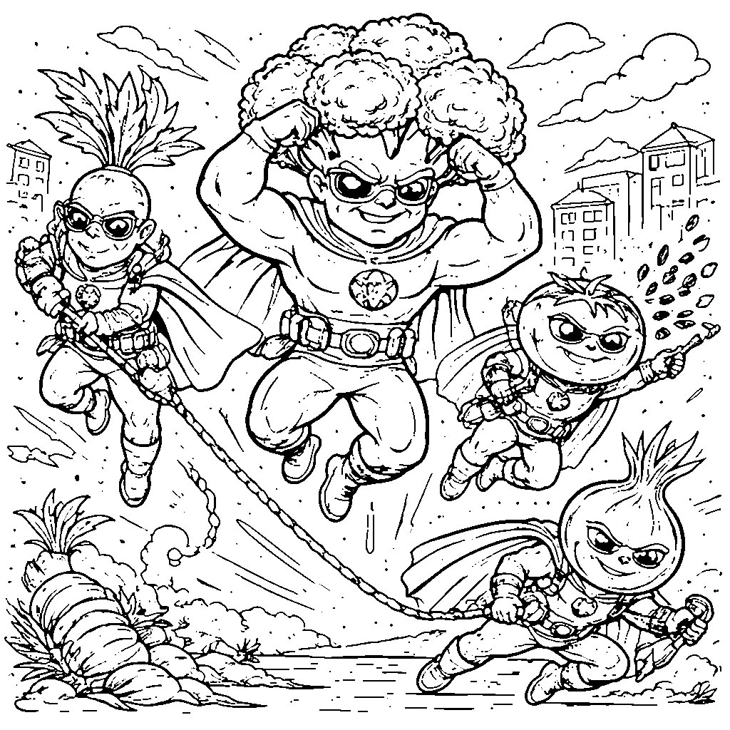 Super-heróis Vegetais