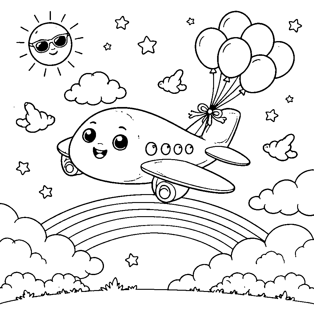 Avionul solar în nori