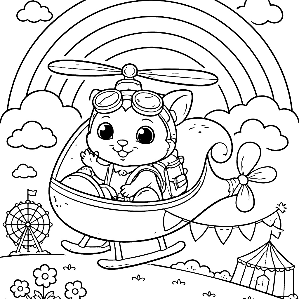 Т coloring page з біглем-астронавтом на чужій планеті