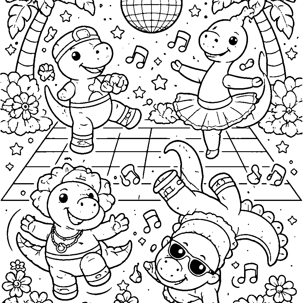 Khủng Long Nhảy Múa