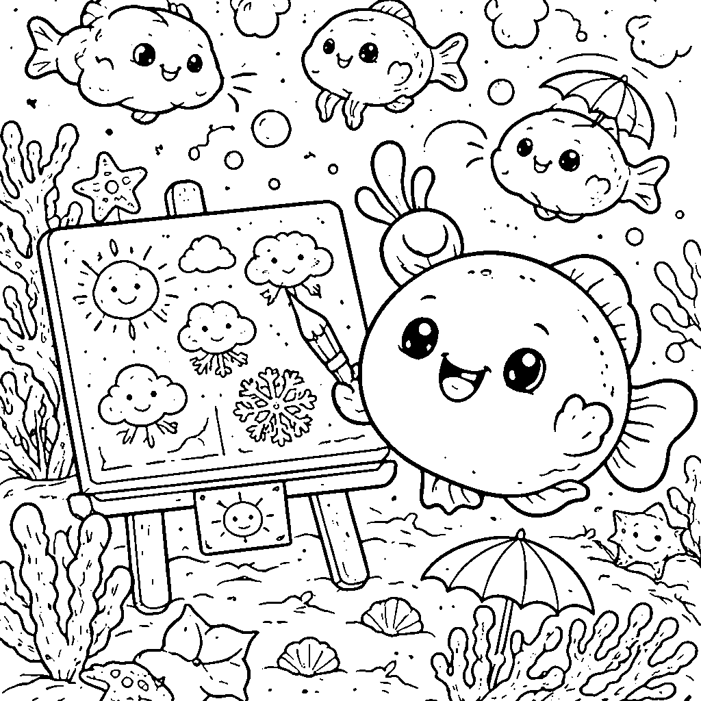 泡泡魚氣象站的彩色冒險